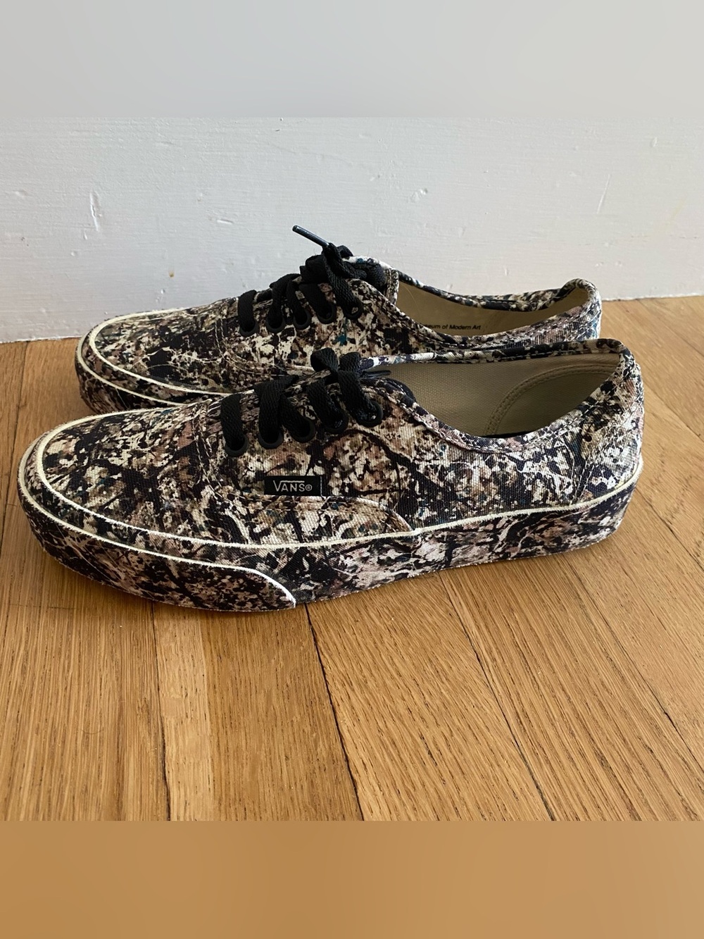 Vans MoMA Jackson Pollock Sneaker Womens 8 Shoe One: Number 31 - 1950 Fashion